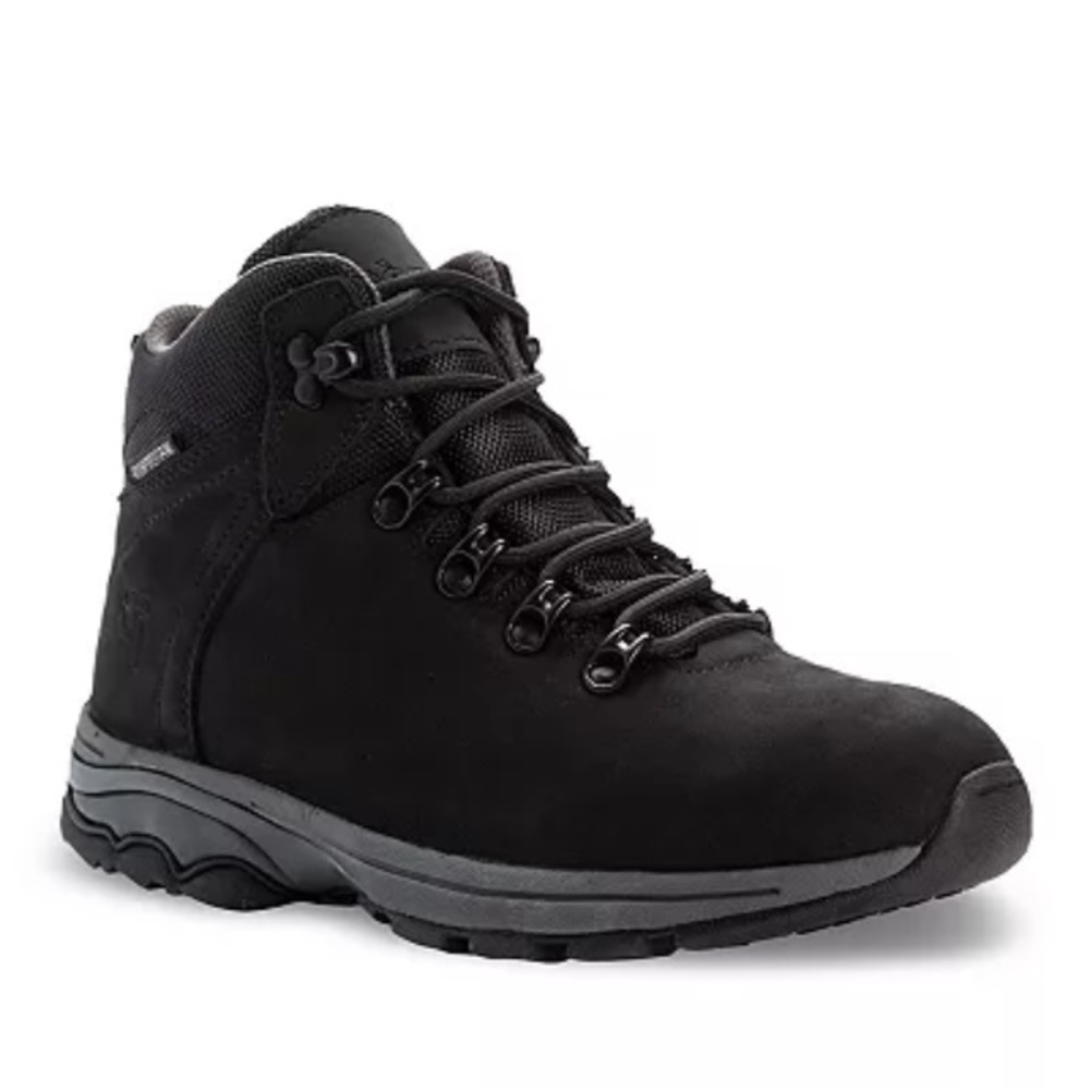 EUC Propet Sealtex Pia Black Waterproof Hiking Boots Unisex men8.5 women10.5